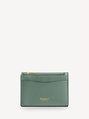 COACH Green Leather Essential Card Holder Wallet - Image 2 of 4