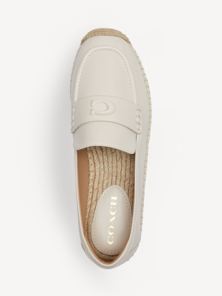 COACH Espadrilles en cuir Camilla - Image 4 of 6