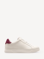 COACH White High Line Leather Trainers - Image 1 of 6