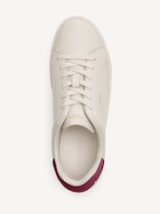 COACH White High Line Leather Trainers - Image 4 of 6