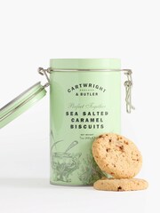 Cartwright & Butler Salted Caramel Biscuits in Tin - Image 3 of 4