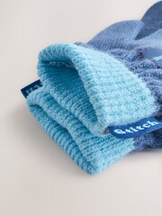 Character Blue Disney Lilo And Stitch Winter Hat And Gloves Set - Image 3 of 4