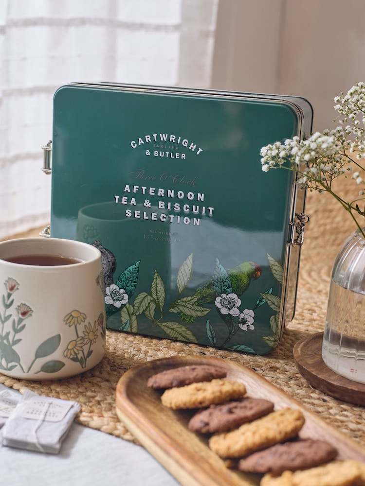 Cartwright & Butler Three O'clock Biscuits And Tea Selection - Image 1 of 3