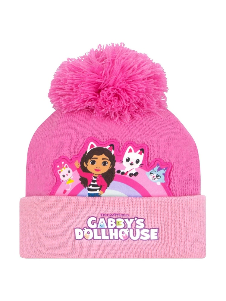 Character Blue Gabbys Dollhouse Winter Hat And Gloves Set - Image 2 of 4