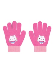 Character Blue Gabbys Dollhouse Winter Hat And Gloves Set - Image 3 of 4