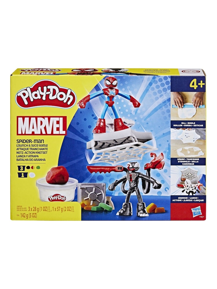 Hasbro Play-Doh Spiderman Launch and Slice Battle - Image 1 of 5