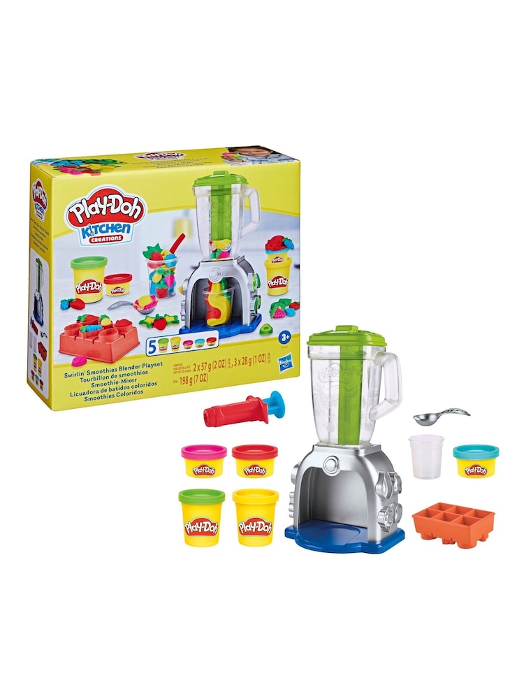 Hasbro Play-Doh Swirlin Smoothies Blender Playset - Image 1 of 6