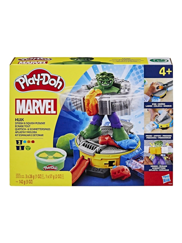 Hasbro Play-Doh Hulk Smash And Squish Playset - Image 1 of 5
