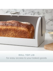 Swan White Serenity Bread Bin - Image 3 of 11
