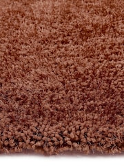 Origin Rug Collection. Orange Chicago Soft Shaggy Rug - Image 3 of 5