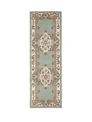Origin Rug Collection. Green Shensi Wool Runner - Image 1 of 4