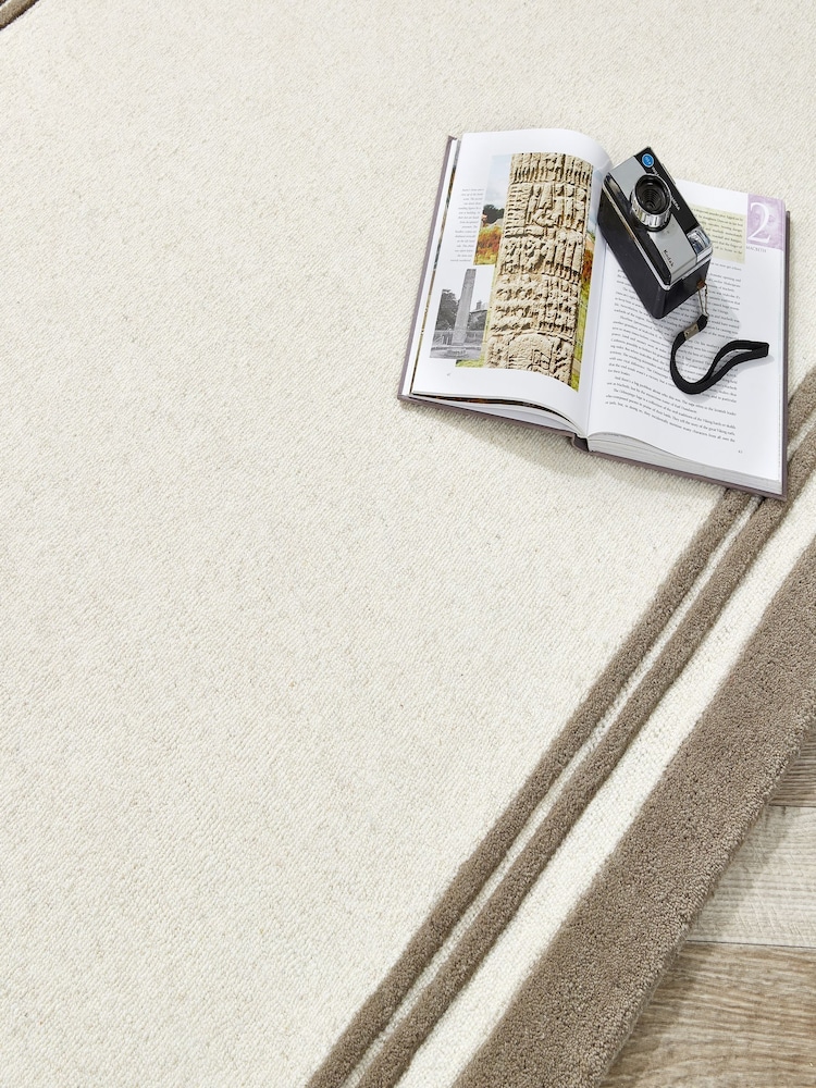 Origin Rug Collection. Grey Piper Wool Rug - Image 4 of 4