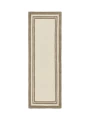 Origin Rug Collection. Grey Piper Wool Runner - Image 2 of 4