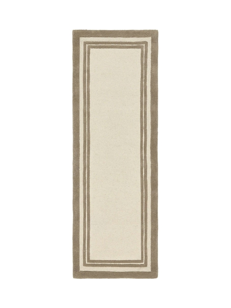 Origin Rug Collection. Grey Piper Wool Runner - Image 2 of 4