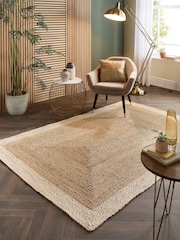 Origins Cream Natural Jute Rug - Image 1 of 4