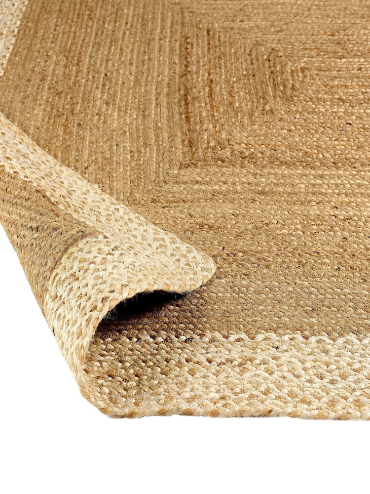 Origins Cream Natural Jute Rug - Image 4 of 4