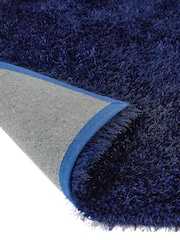 Origin Rug Collection. Blue Chicago Soft Shaggy Rug - Image 4 of 5