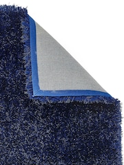 Origin Rug Collection. Blue Chicago Soft Shaggy Rug - Image 5 of 5