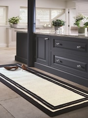 Origin Rug Collection. Black Piper Wool Runner - Image 1 of 4