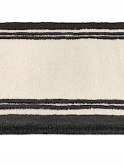 Origin Rug Collection. Black Piper Wool Runner - Image 3 of 4