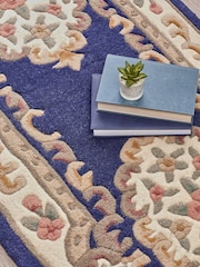 Origin Rug Collection. Blue Shensi Wool Runner - Image 4 of 5