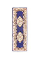 Origin Rug Collection. Blue Shensi Wool Runner - Image 5 of 5