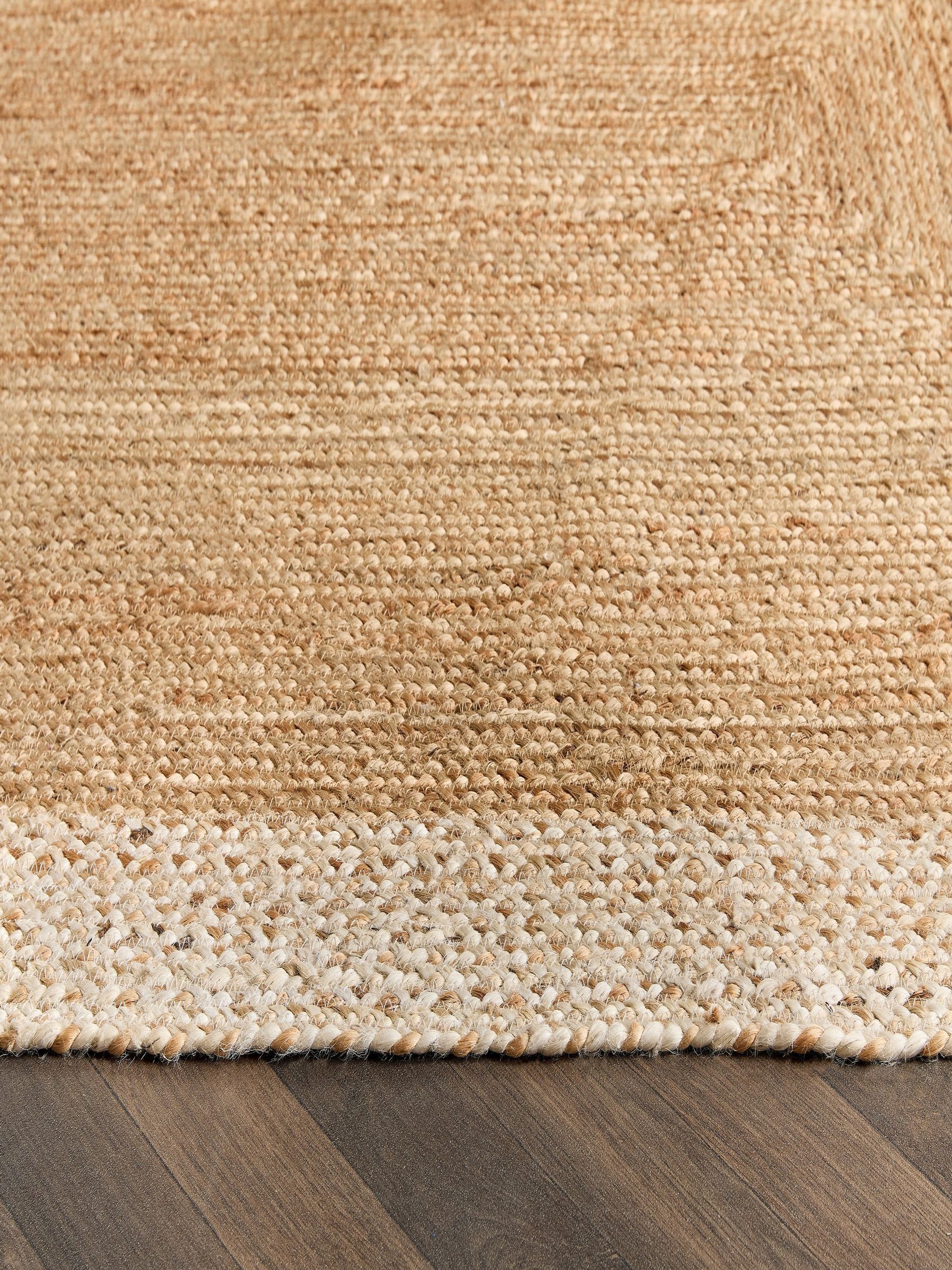 Buy Origin Rugs Cream Jute Border Runner from Next Malta