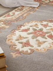 Origin Rugs Grey Shensi Wool Runner - Image 4 of 6