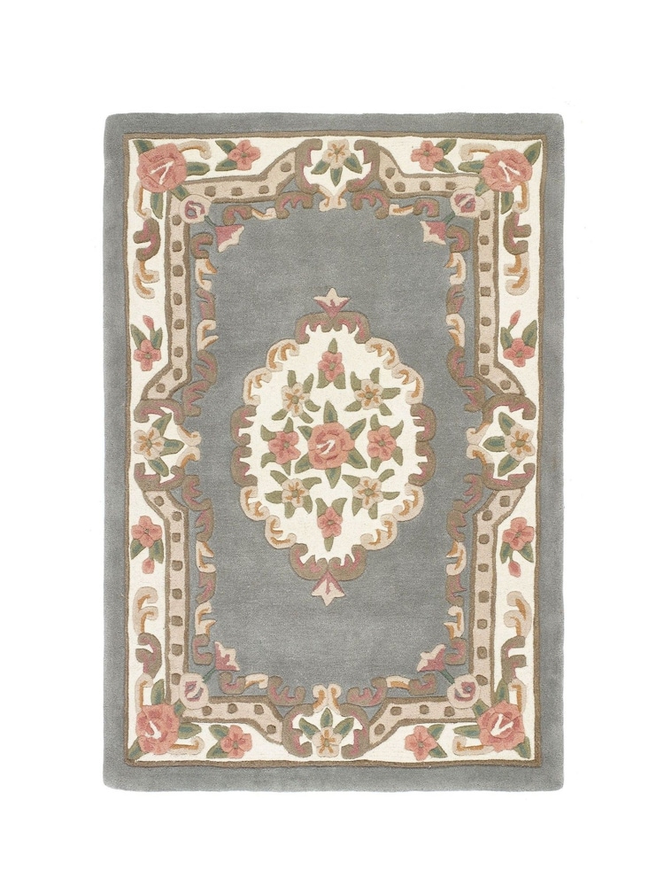 Origin Rugs Grey Shensi Wool Runner - Image 6 of 6 Origin Rugs Grey Shensi Wool Runner - Image 6 of 6