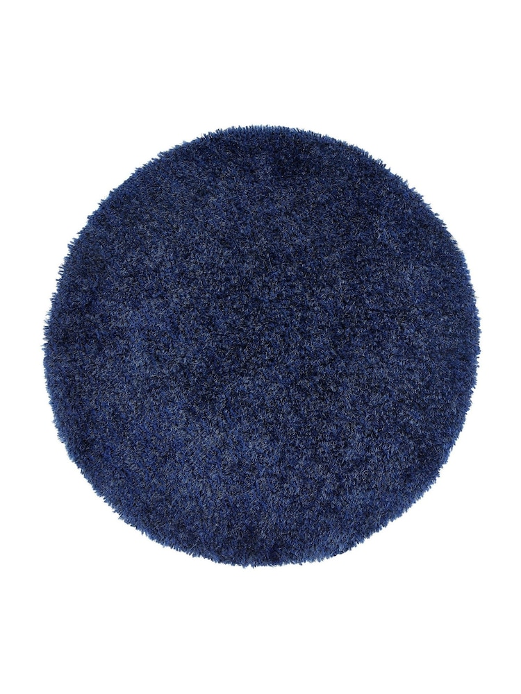 Origin Rug Collection. Blue Chicago Soft Shaggy Rug - Image 2 of 4