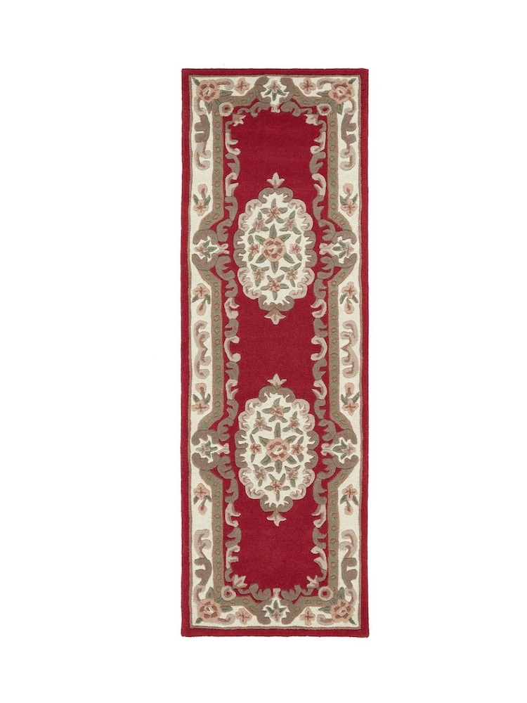 Origin Rug Collection. Red Shensi Wool Runner - Image 1 of 4