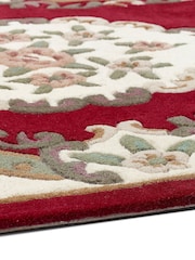 Origin Rug Collection. Red Shensi Wool Runner - Image 2 of 4