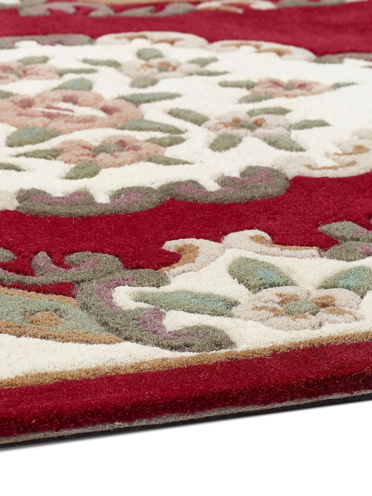 Origin Rug Collection. Red Shensi Wool Runner - Image 2 of 4