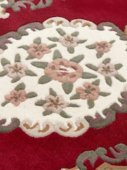 Origin Rug Collection. Red Shensi Wool Runner - Image 4 of 4