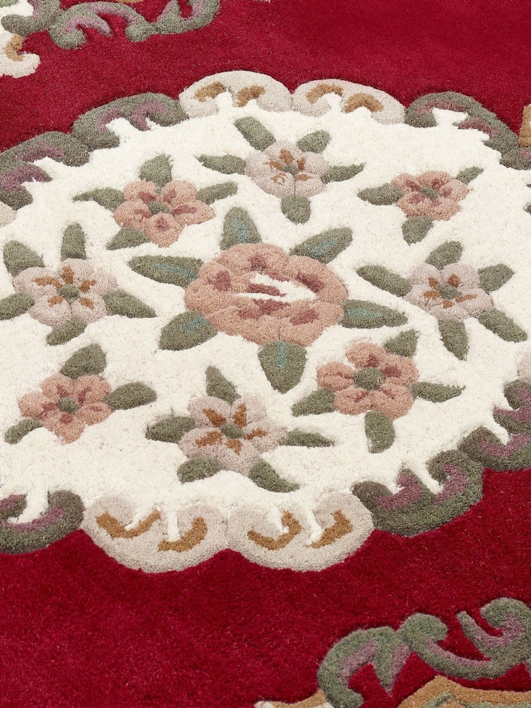 Origin Rug Collection. Red Shensi Wool Runner - Image 4 of 4
