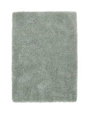 Origin Rug Collection. Green Chicago Soft Shaggy Rug - Image 2 of 4