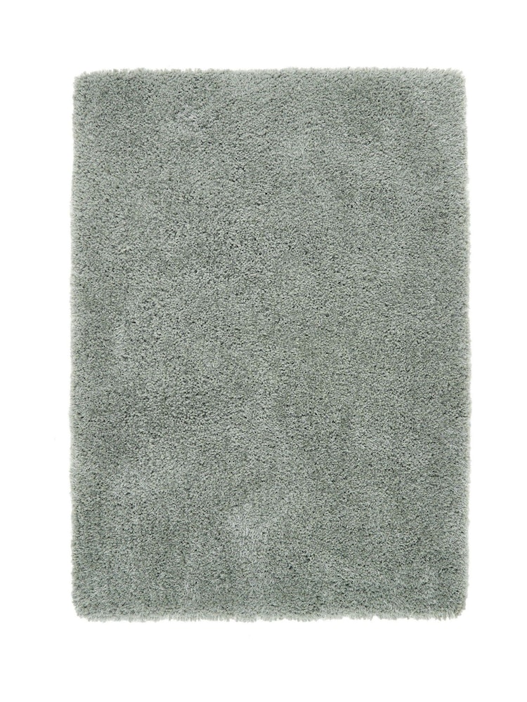 Origin Rug Collection. Green Chicago Soft Shaggy Rug - Image 2 of 4