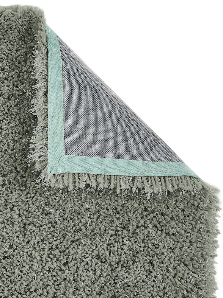 Origin Rug Collection. Green Chicago Soft Shaggy Rug - Image 4 of 4