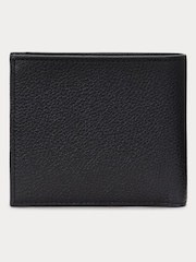 Polo Ralph Lauren Black Pebble Leather Billfold Logo Wallet - Image 2 of 3