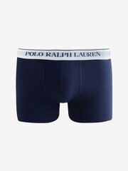 Polo Ralph Lauren Blue Ground Classic Stretch Boxers 3 Pack - Image 10 of 10