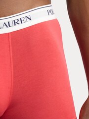 Polo Ralph Lauren Blue Ground Classic Stretch Boxers 3 Pack - Image 6 of 10