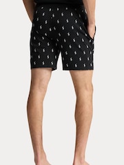 Трикотажные шорты с принтом пони Polo Ralph Lauren - Изображение 2 из 4