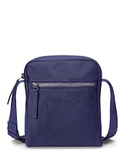 Polo Ralph Lauren Blue CrossBody Modern Logo Messenger Bum Bag - Image 1 of 5