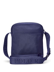 Polo Ralph Lauren Blue CrossBody Modern Logo Messenger Bum Bag - Image 2 of 5