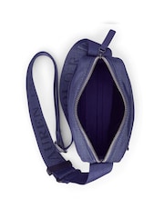 Polo Ralph Lauren Blue CrossBody Modern Logo Messenger Bum Bag - Image 3 of 5