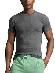 Polo Ralph Lauren Light Green Slim 100% Cotton T-Shirts 3 Pack - Image 4 of 8