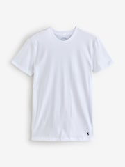 Polo Ralph Lauren Light Green Slim 100% Cotton T-Shirts 3 Pack - Image 7 of 8
