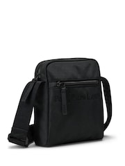 Черный - Сумка-мессенджер с логотипом Polo Ralph Lauren - Image 3 of 5