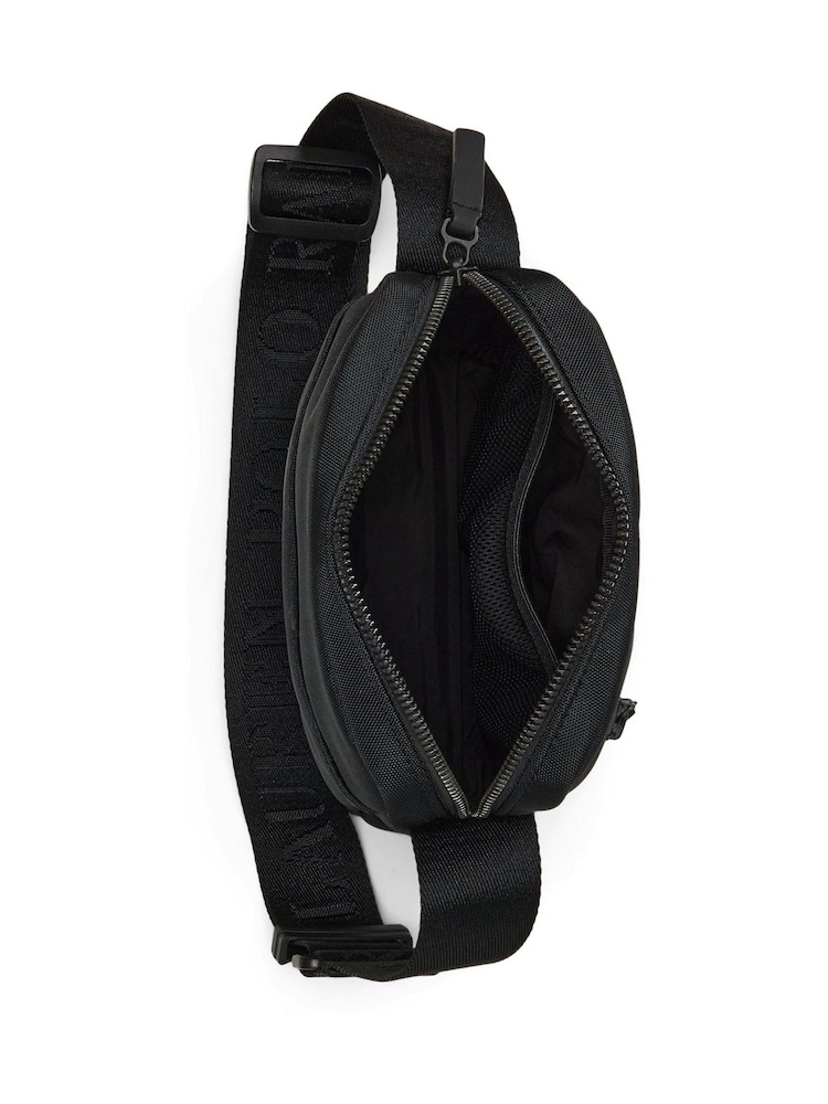 Черный - Сумка-мессенджер с логотипом Polo Ralph Lauren - Image 5 of 5