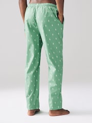 Polo Ralph Lauren Green Ground Player Pyjama Bottoms - Image 1 of 5